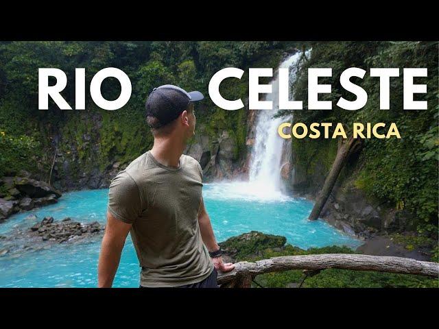 RIO CELESTE | Tenorio Volcano National Park in COSTA RICA (best waterfall)