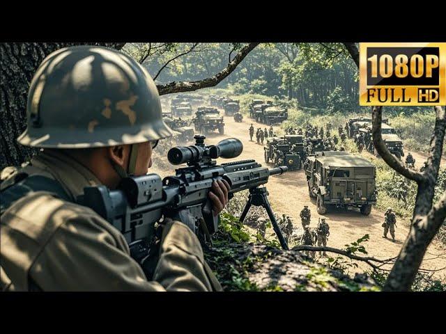 日軍战车招搖過市，不料中國槍王半路伏擊，消滅日軍整支車隊