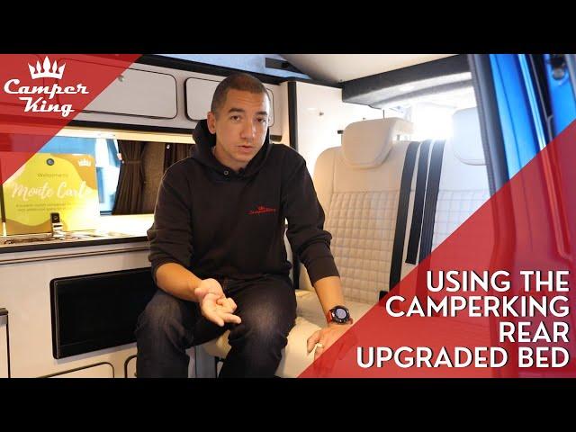 How to use your CamperKing Rear Upgraded Bed