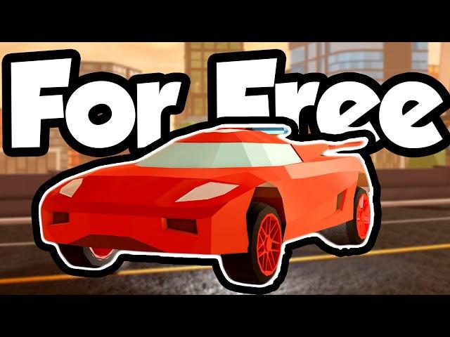 How To Get Any Car For Free!!! | Roblox Jailbreak