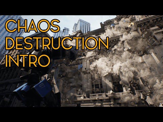 Getting Started With Chaos Destruction in Unreal Engine/UE4