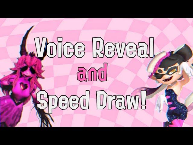 Voice Reveal And The Forest King x Callie Speed Draw!  [Roblox Pillar Chase 2 x Splatoon]