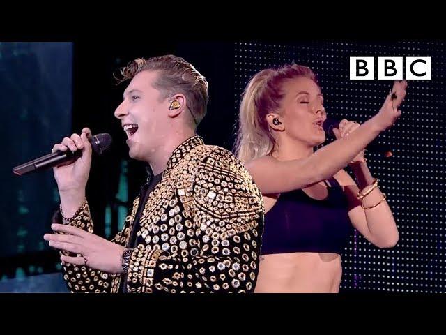 Calvin Harris with John Newman & Ellie Goulding | BBC Music Awards - BBC