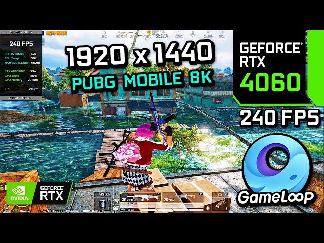 8K 240 FPS EXTREME GRAPHICS  | PUBG MOBILE PC VERSION NEW UPDATE! (2025)