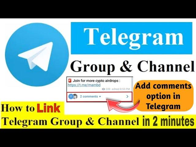 Telegram hidden tricks | How to link telegram channel with group | Add comments option in Telegram