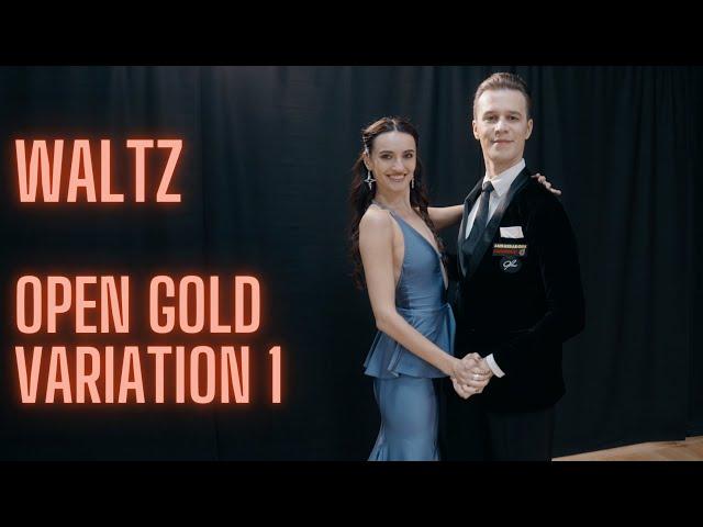 Waltz Open Gold Variation 1 by Iaroslav and Liliia Bieliei