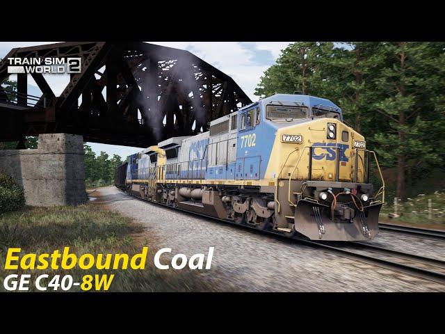 Eastbound Coal : Sand Patch Grade : Train Sim World 2 1080p60fps