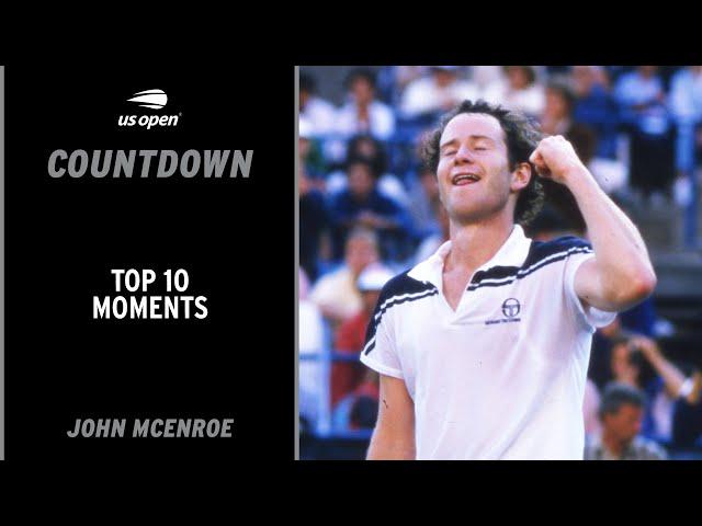 John McEnroe | Top 10 Moments | US Open