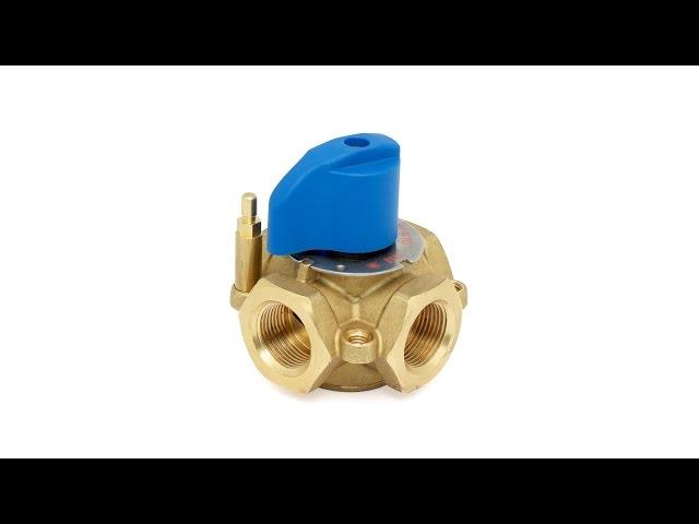 Смесительный клапан VALTEC VT.MIX04.G.05 3/4" четырехходовой