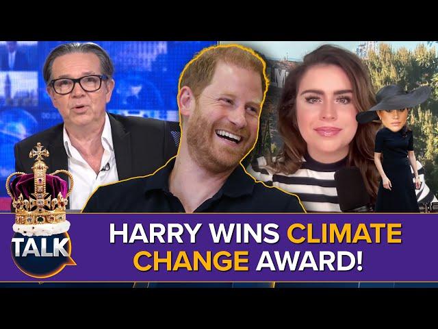 "ABSURD" Prince Harry Named 'TITAN' Climate Change Campaigner By Time Magazine