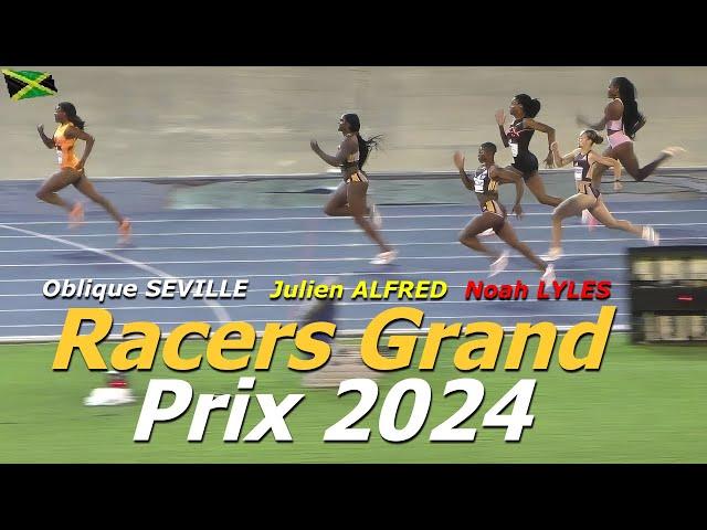 Oblique SEVILLE | Julien ALFRED | Noah LYLES | Dominates The Racers Grand Prix 2024