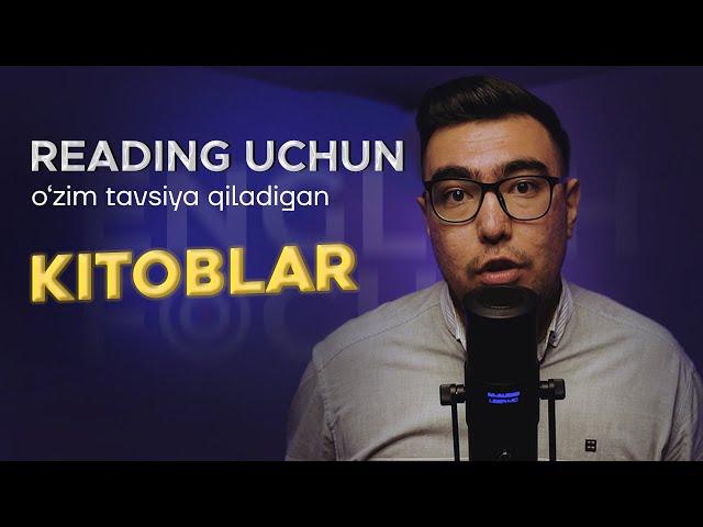 TOP 5 ta ingliz tilida READING qilish uchun ENG ZO'R kitoblar