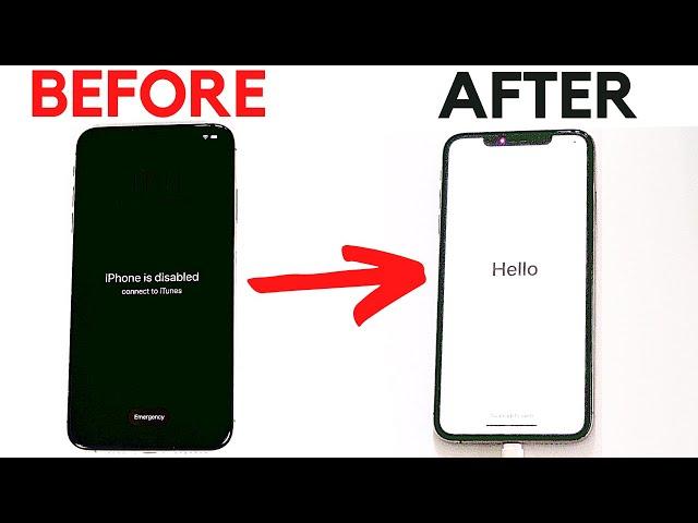 How to Factory Reset iPhone without Password |  Reset iPhone without Passcode