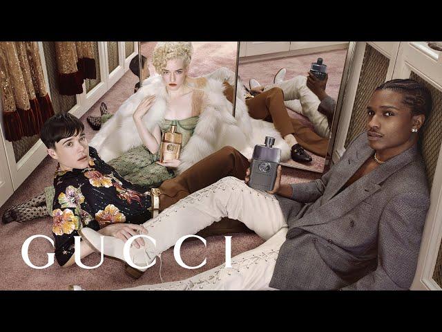 The New Gucci Guilty Campaign with Elliot Page, Julia Garner and A$AP Rocky