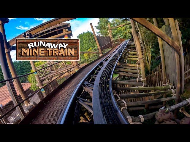 Runaway Mine Train [4K] On Ride POV - Alton Towers Resort