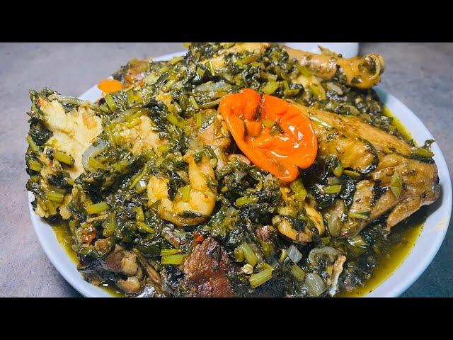 How to Cook Liberian Fried Potatoes Greens