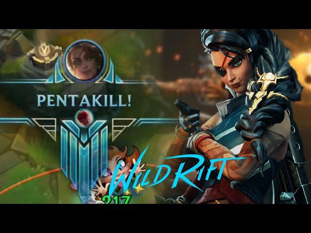 1v5 PENTAKILL SAMIRA GAMEPLAY IN SEASON 9