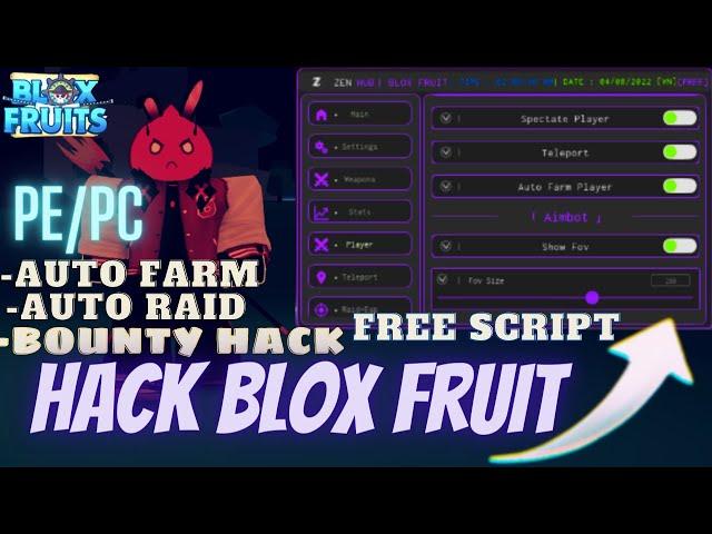 [FREE SCRIPT] HACK BLOX FRUIT TRÊN ĐIỆN THOẠI VÀ MÁY TÍNH, AUTO FARM, AUTO RAID, BOUNTY FARM