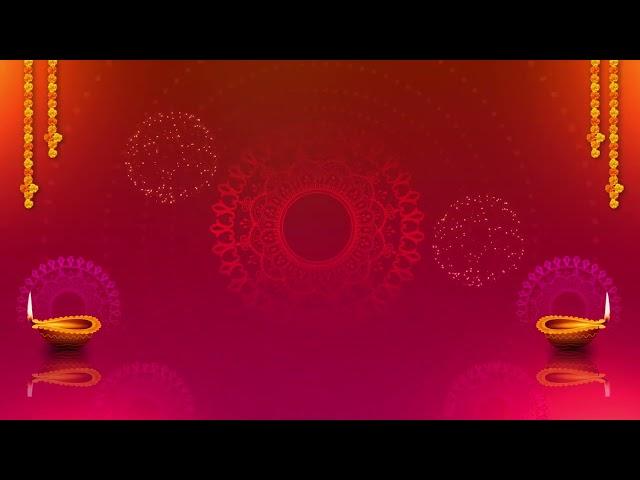 Animated Hd Diwali Background Video Effects | Free Backgrounds | Free Motion Backgrounds