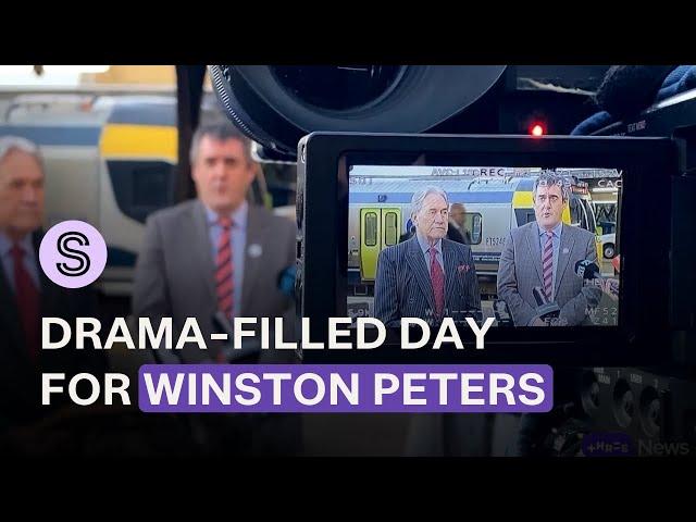 Drama-filled day for Peters as he takes on heckler, gets ejected from Parliament | Stuff.co.nz
