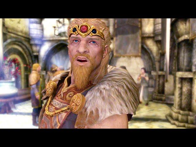 Jarl Balgruuf the Greater at Thalmor party. Skyrim Anniversary Edition