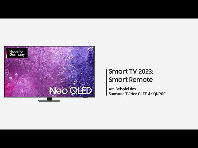 Samsung Smart TV 2023: Smarte Fernbedienung | Samsung DE