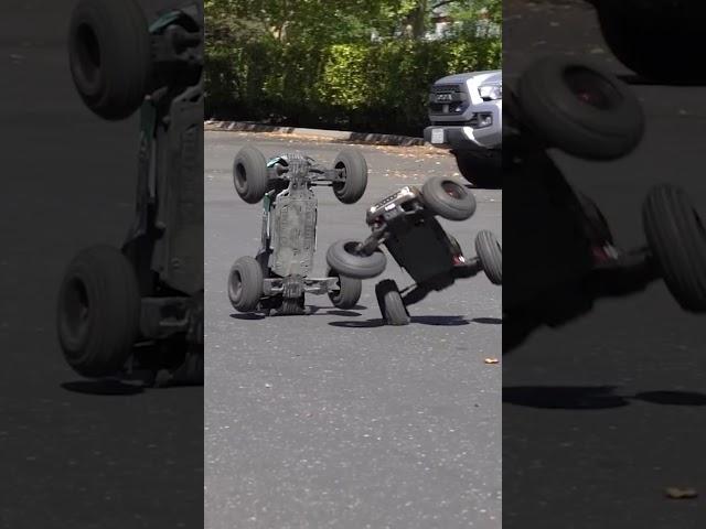 Effects of an extra 1.6" #rccar #rccars #rcbashing #rchobby #dragrace #amainhobbies  #rchobbies