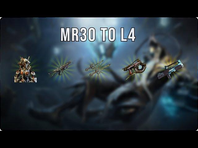 Warframe MR30 to L4: Protea Prime, Gotva Prime, Okina Prime, Velox Prime, Braton Vandal