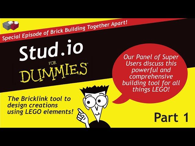 Brick Building Together Apart - Stud.io for Dummies - Part 1