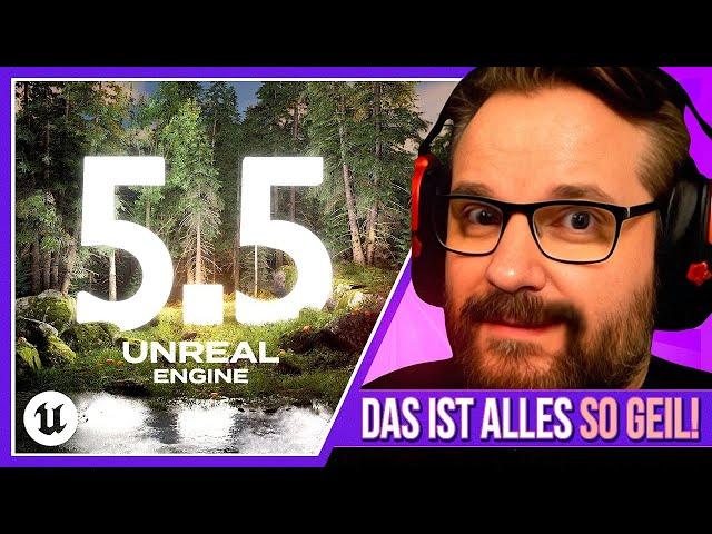 Was mit Unreal Engine 5.5 MegaLights auf uns zukommt ist ist schon krass - Gronkh Reaction