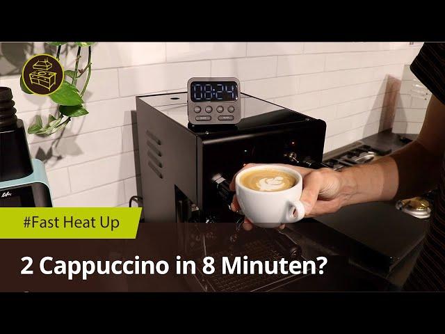 Profitec Pro 300 mit "Fast Heat Up" - Zwei Cappuccino in 8 Minuten?