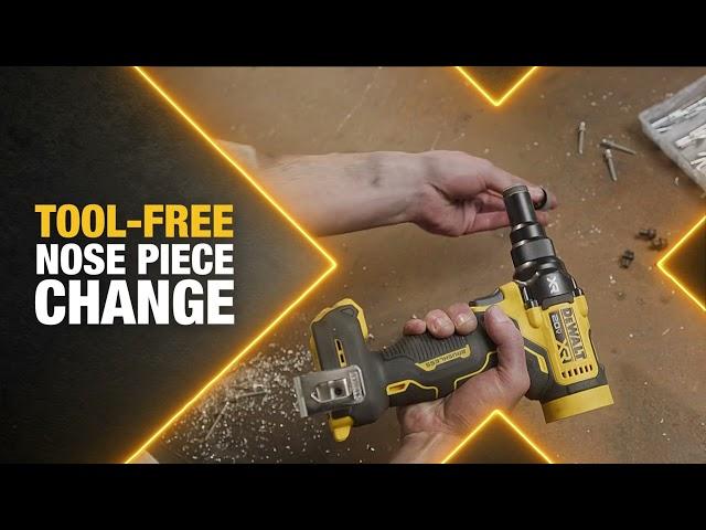 The Dewalt DCF403 Rivet Tool at Wise Line Tools