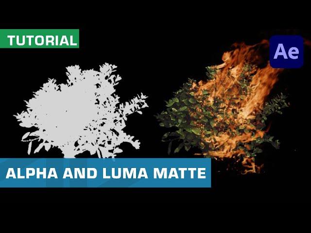 A Beginner's Guide to Alpha & Luma Mattes | After Effects Tutorial