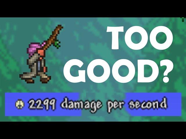 This may be the strongest prehardmode weapon now...