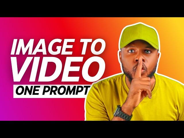 How to Transform Any Photo to Video with One Prompt Using AI | African Folktale Tutorial