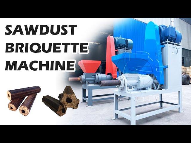 How to Make Eco-Friendly Briquettes with a Sawdust Briquette Machine #sawdust #briquettemachine