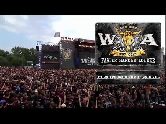 HAMMERFALL - LIVE WACKEN 2014 - FULL - COMPLETO HD