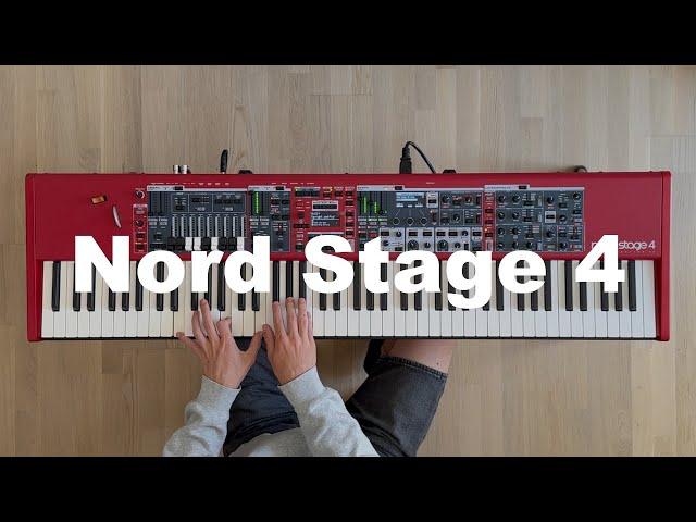 Nord Stage 4 Worship Sounds | Piano and Pads