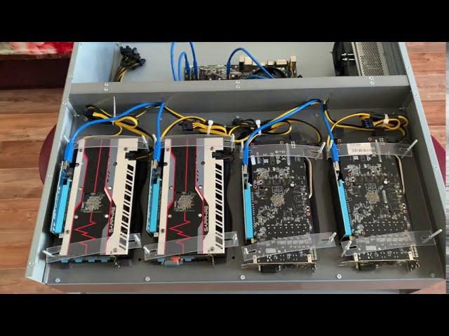 RX 570 в закрытом корпусе «ColdCase» для майнинг ферм. Сборка от А до Я.