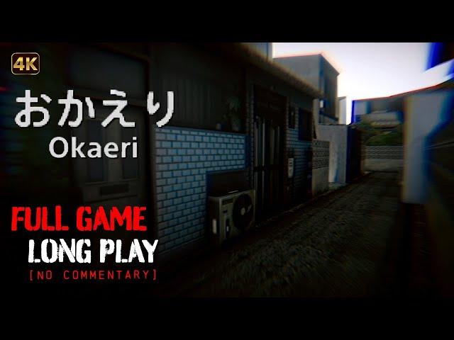 Okaeri | おかえり - Full Game Longplay Walkthrough | 4K | No Commentary