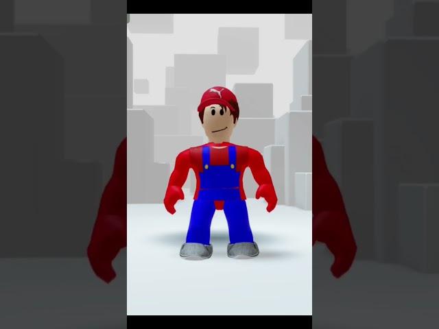 я теперь Марио#roblox #mario