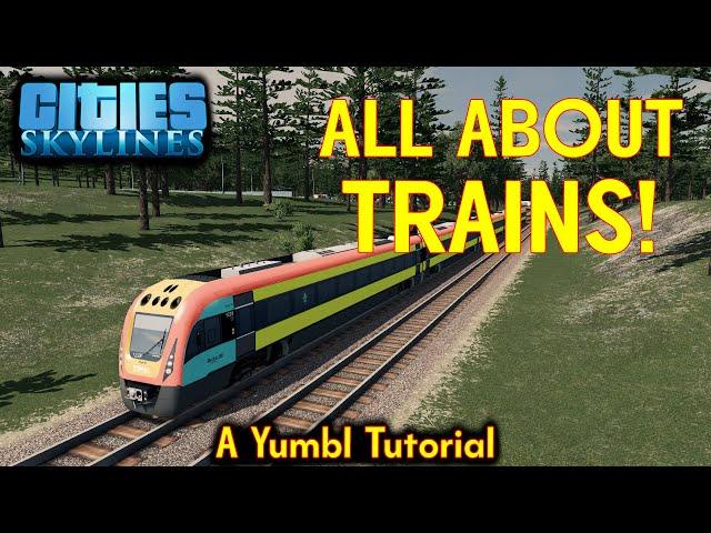 Guide to Cargo and Passenger Trains - Cities Skylines Tutorial