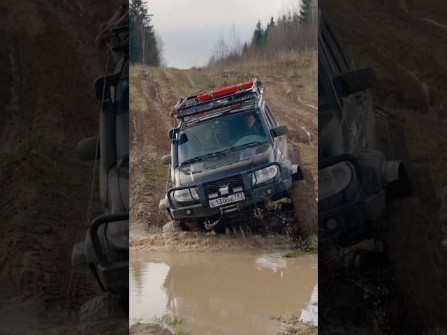 Когда море по колено  #покатушки #4х4 #offroad #внедорожник #4x4offroading #уазпатриот  #тюнинг