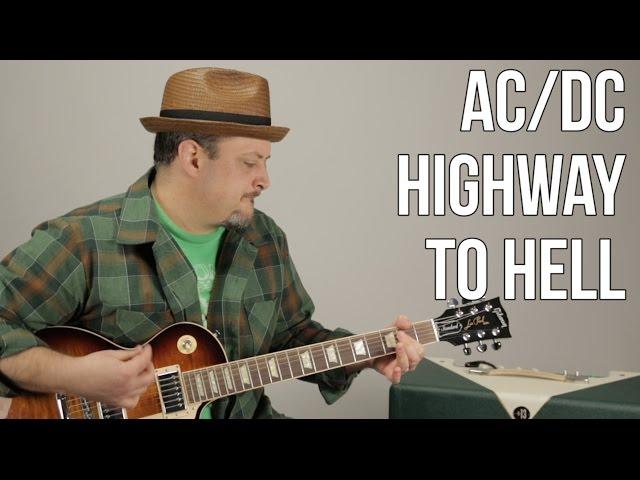 AC/DC Highway to Hell Electric Guitar Lesson + Tutorial
