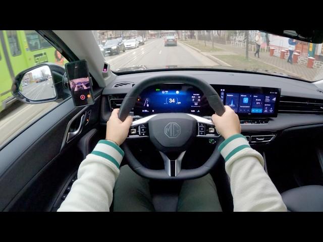 MG HS 2025 (Luxury 1.5l 170 hp AT) POV Test Drive