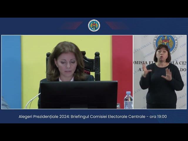 Alegeri Prezidențiale 2024: Briefingul Comisiei Electorale Centrale - ora 19.00