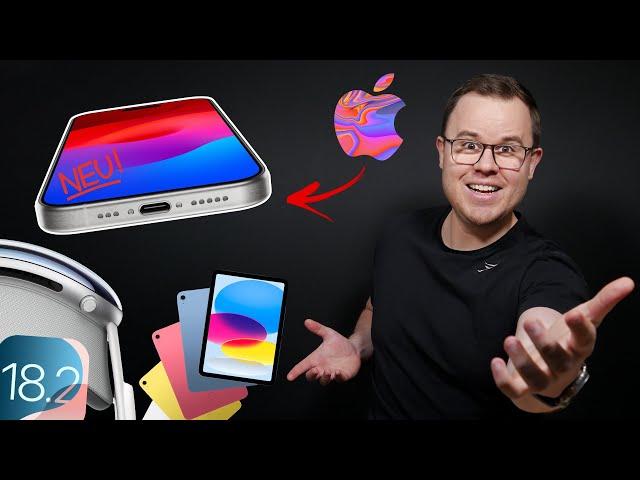 Apple überrascht mit iPhone-Ansage, iPad 11 Leak, Vision Pro Ende, iOS 18.2 und mehr | Ausgabe 95