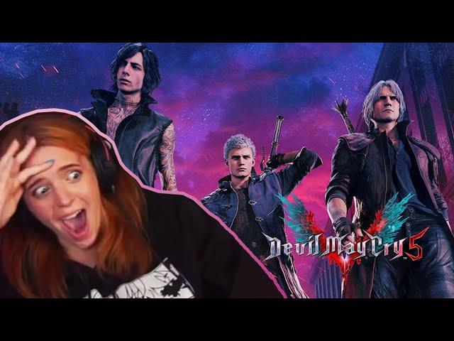 i played devil may cry 5 for the first time