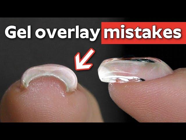 Gel Manicure Overlay Mistakes and How to Fix Them