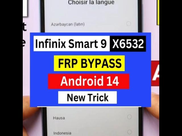 BEST FRP Removal Tool For Infinix Smart 9 Users Everywhere